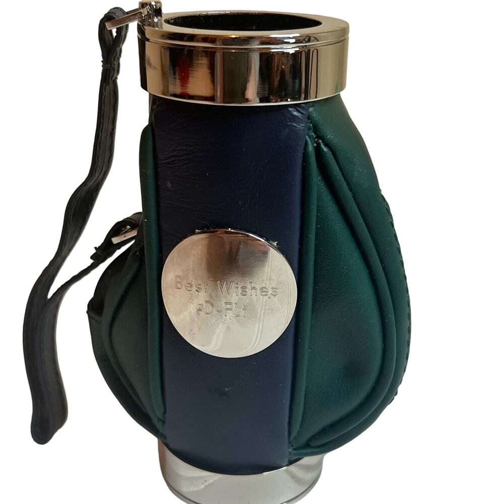 Things Remembered Appreciation Best Wishes Pen Trinket Green/Black Golf Bag